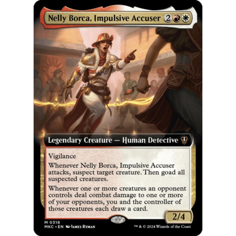 Nelly Borca, Impulsive Accuser (Extended Art) | Murders at Karlov Manor Commander