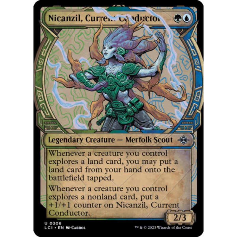 Nicanzil, Current Conductor (Showcase Frame) | Lost Caverns of Ixalan