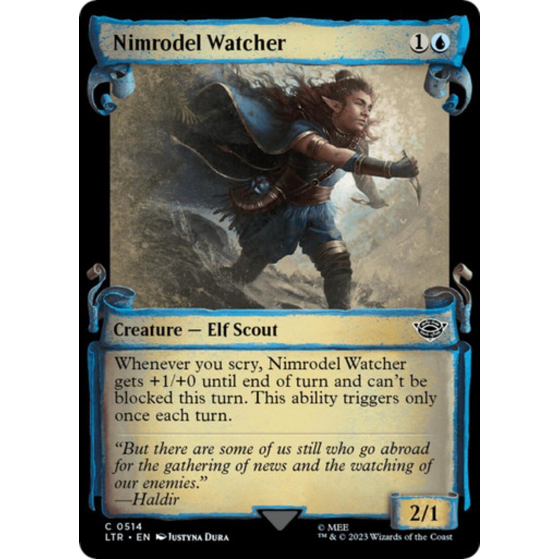 Nimrodel Watcher (Showcase Scroll)