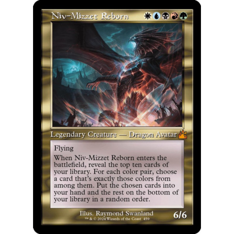 Niv-Mizzet Reborn (Retro Frame) (Foil)