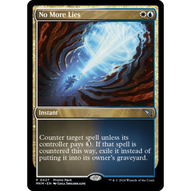 No More Lies (Promo Pack Non-foil) | Murders at Karlov Manor