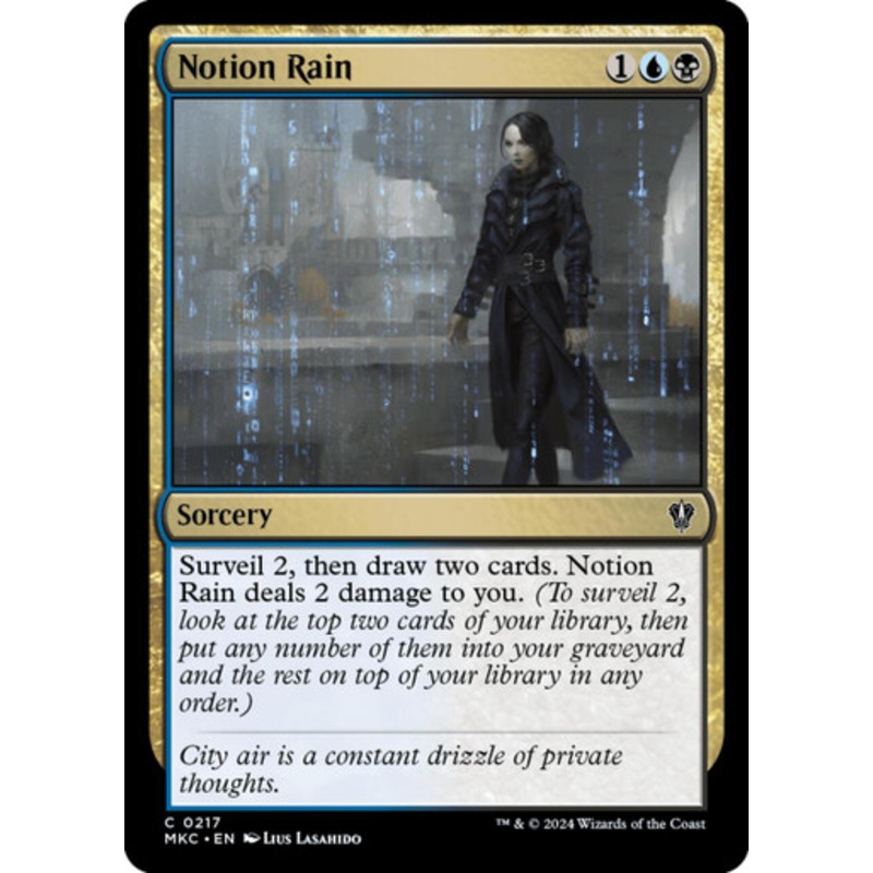 Notion Rain | Murders at Karlov Manor Commander