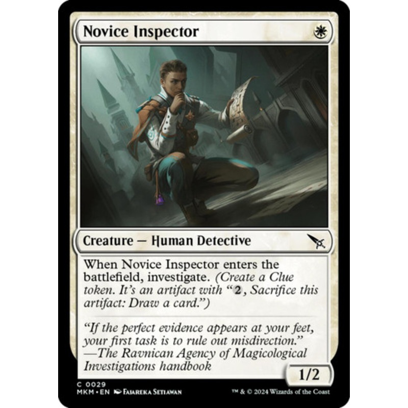 Novice Inspector (foil) | Murders at Karlov Manor