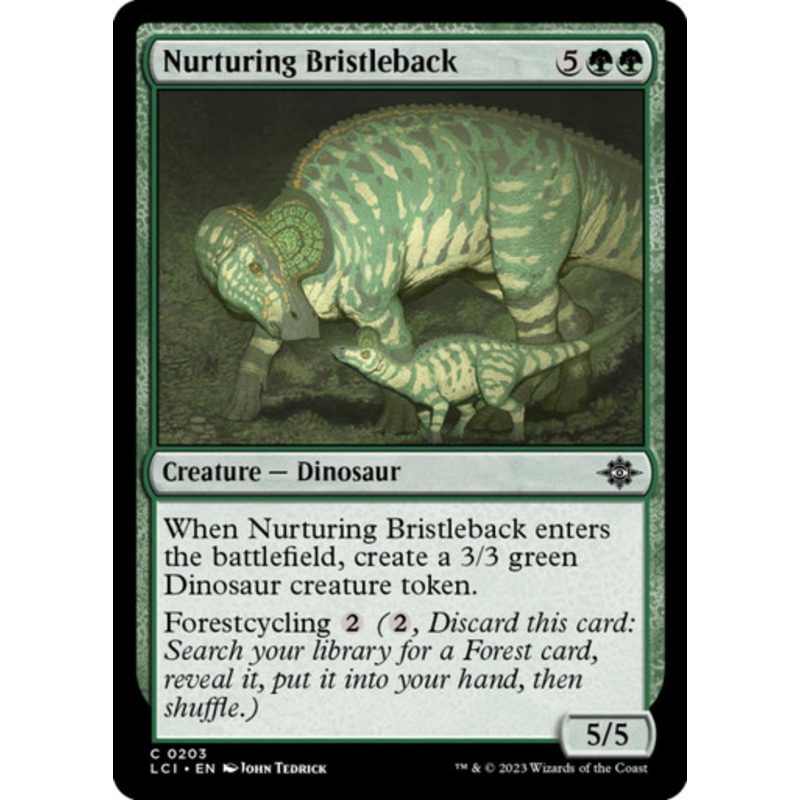 Nurturing Bristleback | Lost Caverns of Ixalan