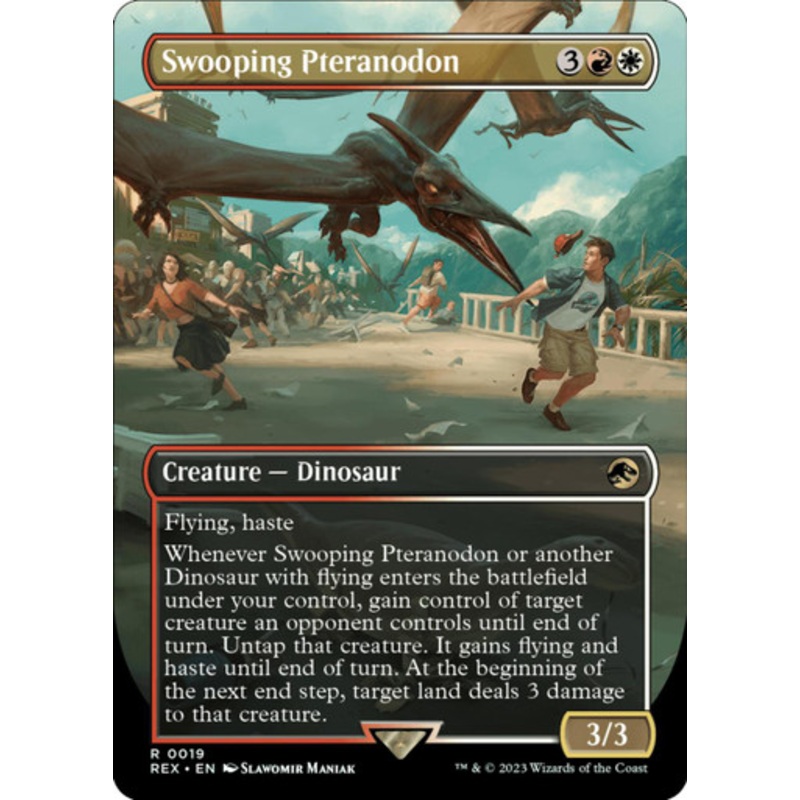 Swooping Pteranodon (Borderless Art) | Jurassic World Collection