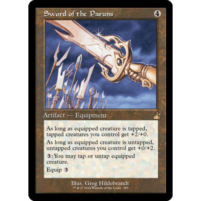 Sword of the Paruns (Retro Frame) (Foil)