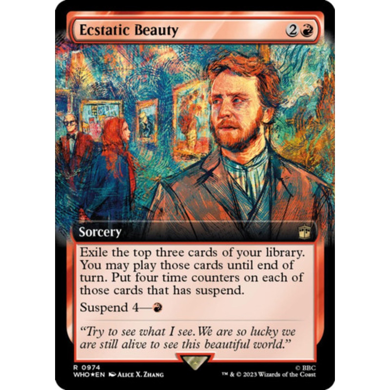 Ecstatic Beauty (Extended Art) (Surge foil)