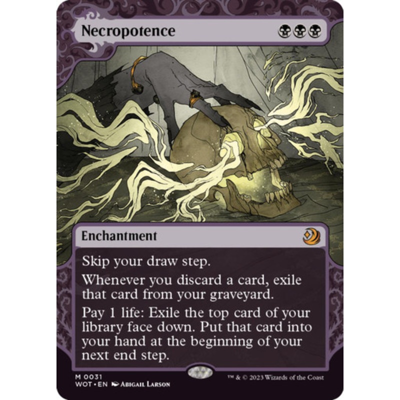 Necropotence (Enchanting Tales) | Wilds of Eldraine Enchanting Tales