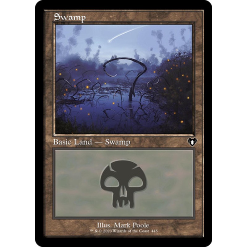 Swamp (#445) (Retro Frame foil)