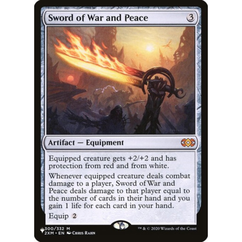 Sword of War and Peace (The List Reprint) | Double Masters