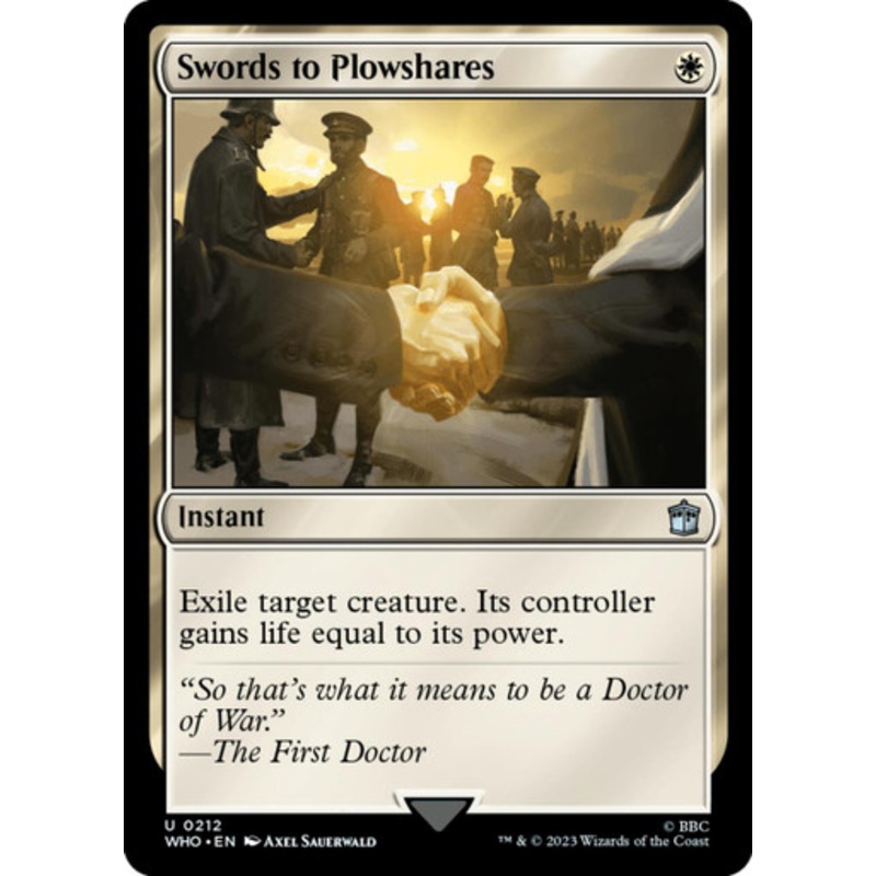 Swords to Plowshares | Universes Beyond: Doctor Who