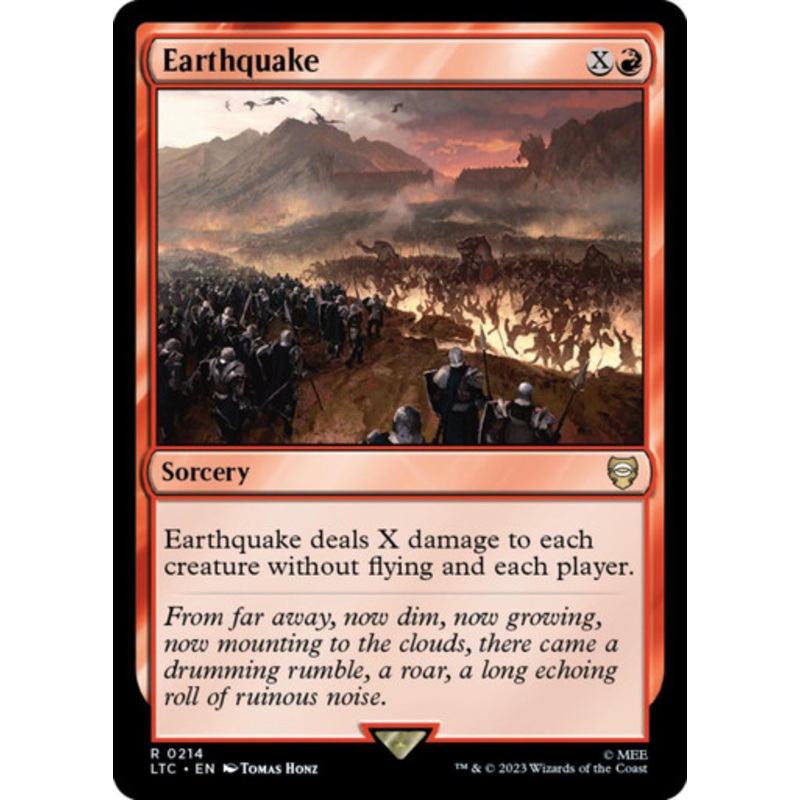 Earthquake | The Lord of the Rings Commander