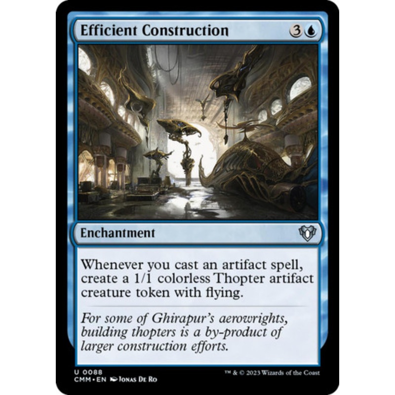 Efficient Construction | Commander Masters
