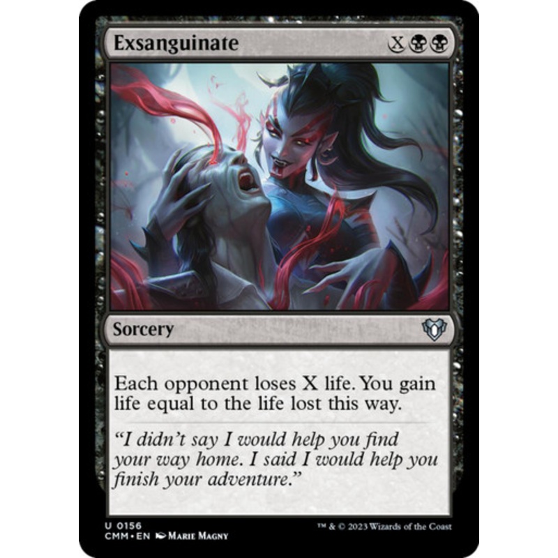 Exsanguinate | Commander Masters