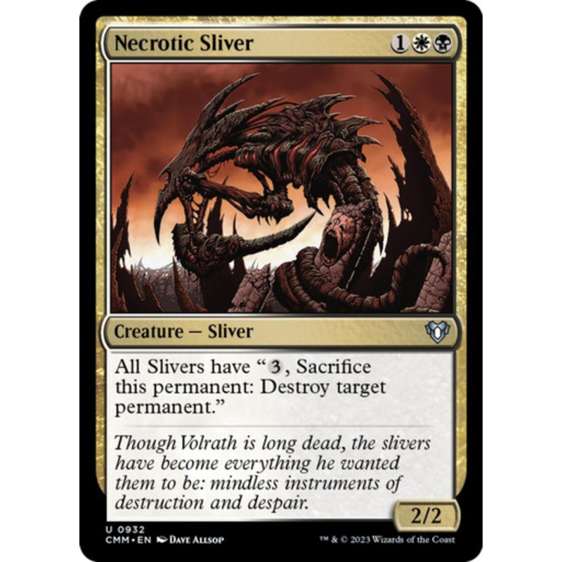 Necrotic Sliver | Commander Masters