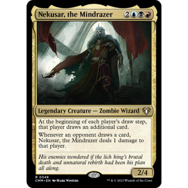 Nekusar, the Mindrazer | Commander Masters