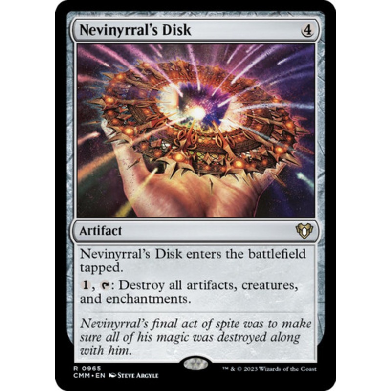 Nevinyrral’s Disk | Commander Masters