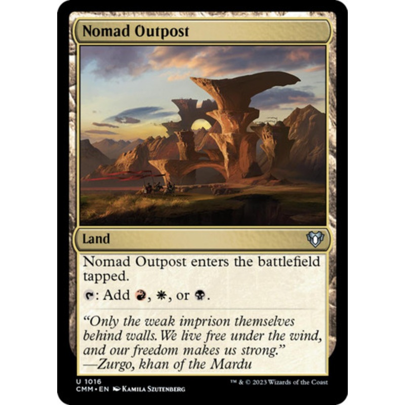 Nomad Outpost | Commander Masters