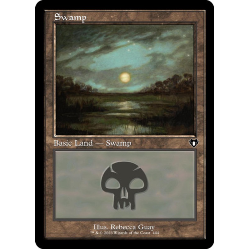 Swamp (#444) (Retro Frame) | Commander Masters