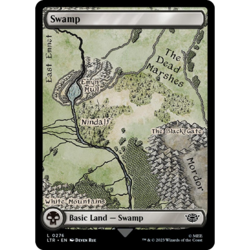 Swamp #276 (Full Art) | The Lord of the Rings: Tales of Middle-earth