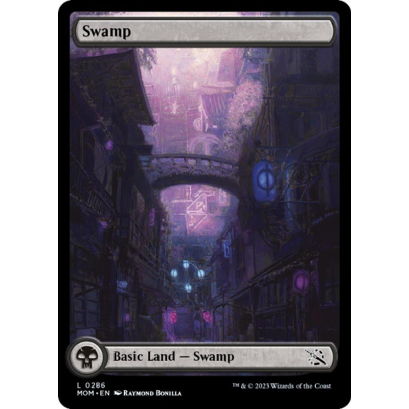 Swamp (Full-Art) (#286) (foil) | March of the Machine
