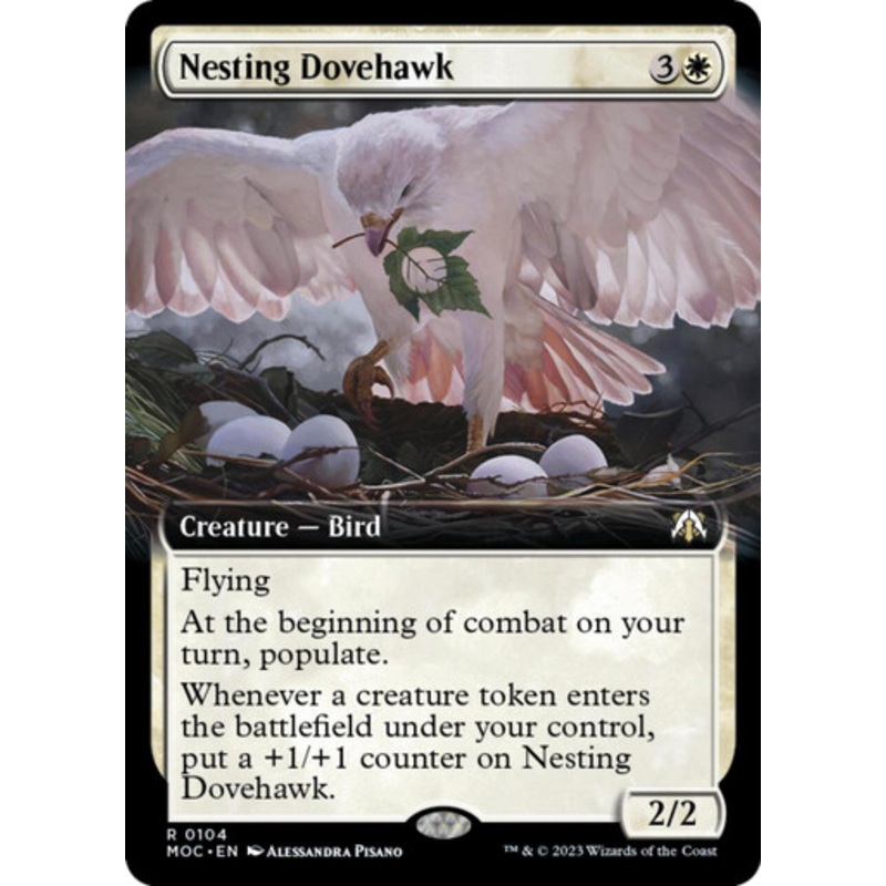 Nesting Dovehawk (Extended Art) | March of the Machine Commander