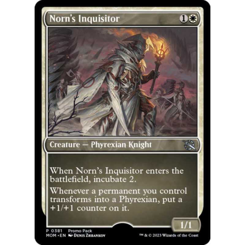Norn’s Inquisitor (Promo Pack foil) | March of the Machine
