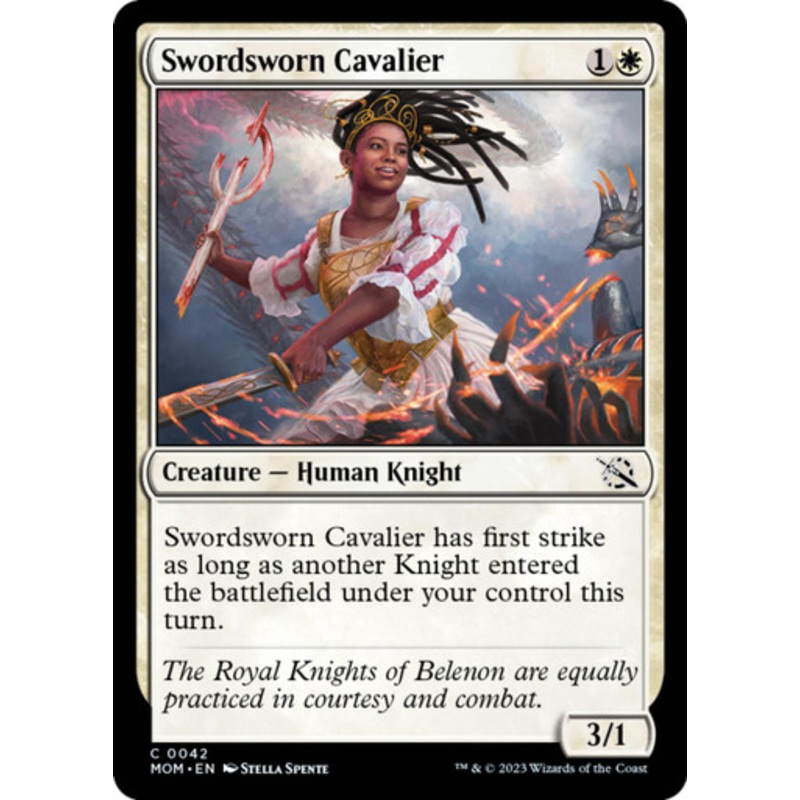 Swordsworn Cavalier | March of the Machine