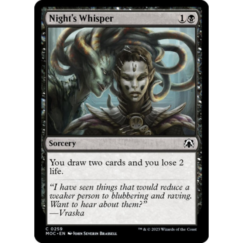Night’s Whisper | March of the Machine Commander