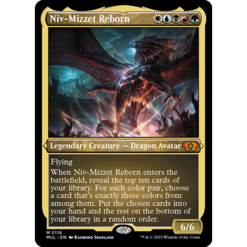 Niv-Mizzet Reborn (Etched foil) | Multiverse Legends