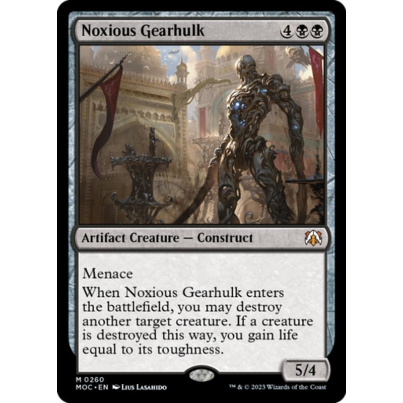 Noxious Gearhulk | March of the Machine Commander