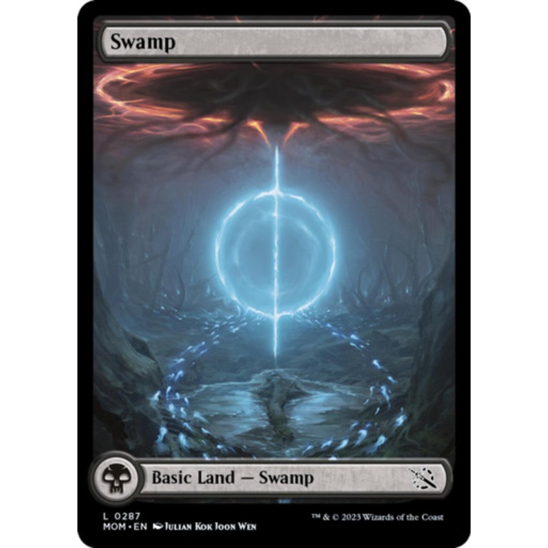 Swamp (Full-Art) (#287) | March of the Machine
