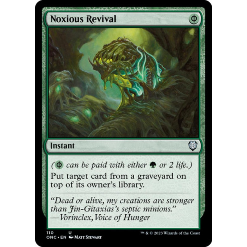 Noxious Revival | Phyrexia: All Will Be One Commander