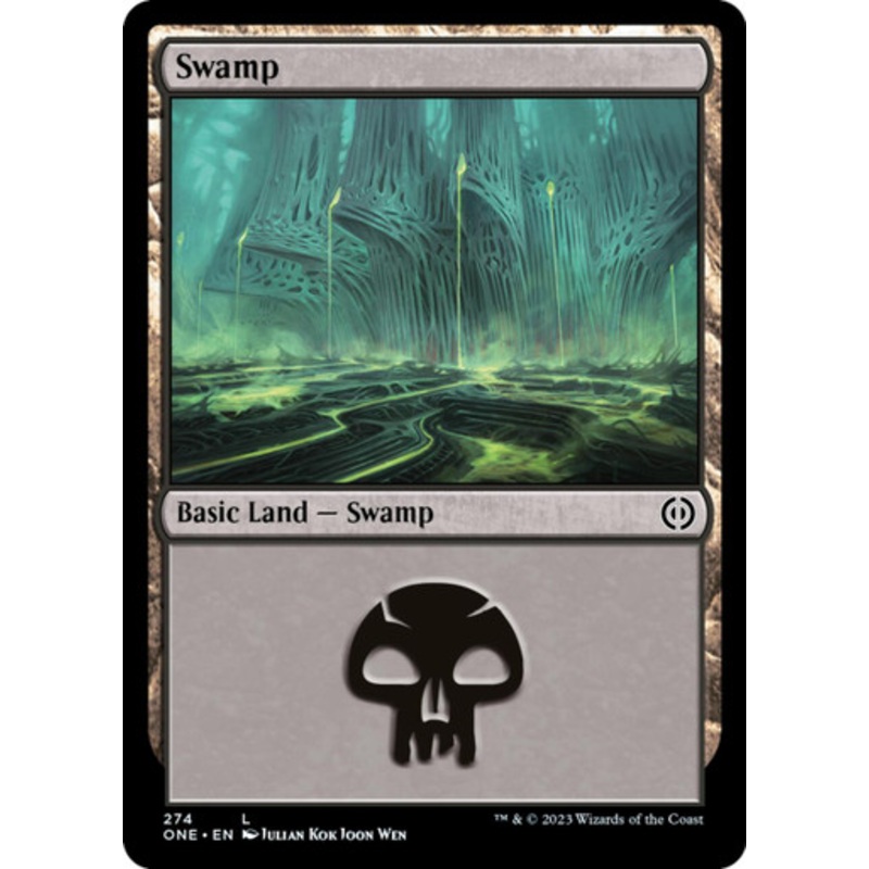 Swamp (#274) (foil) | Phyrexia: All Will Be One