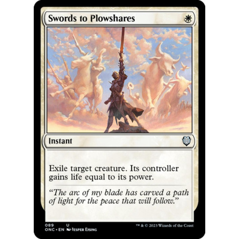 Swords to Plowshares | Phyrexia: All Will Be One Commander