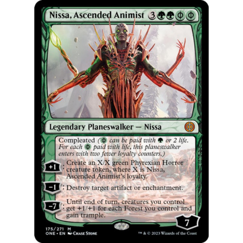 Nissa, Ascended Animist | Phyrexia: All Will Be One