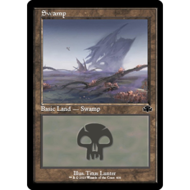 Swamp #406 (Retro Frame)