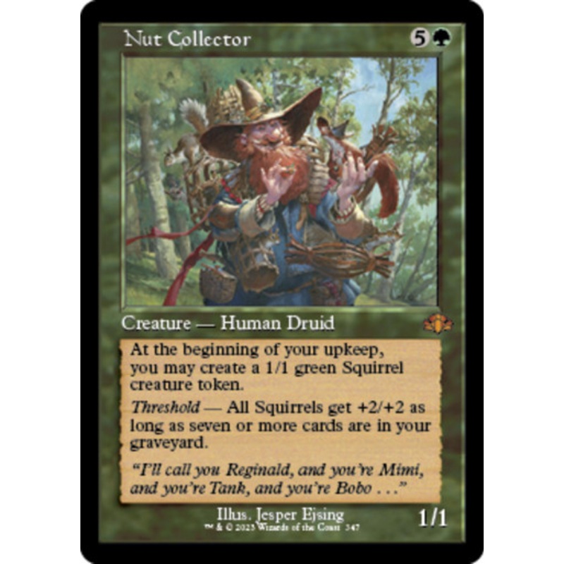 Nut Collector (Retro Frame) | Dominaria Remastered