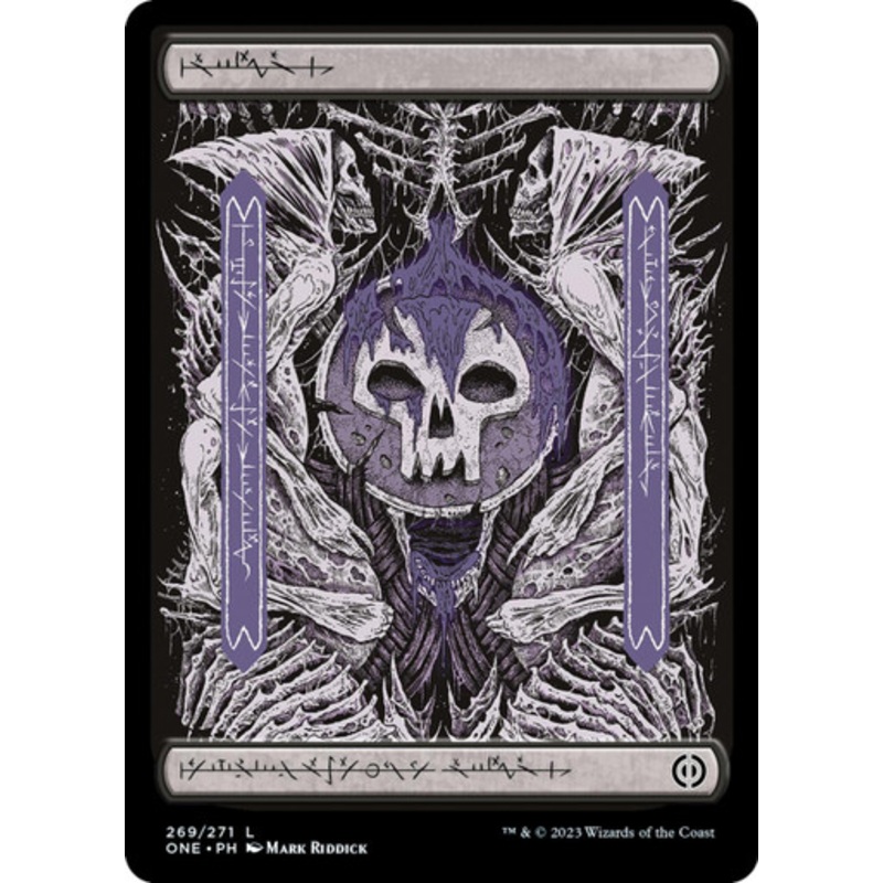Swamp (Phyrexianized Full Art) | Phyrexia: All Will Be One