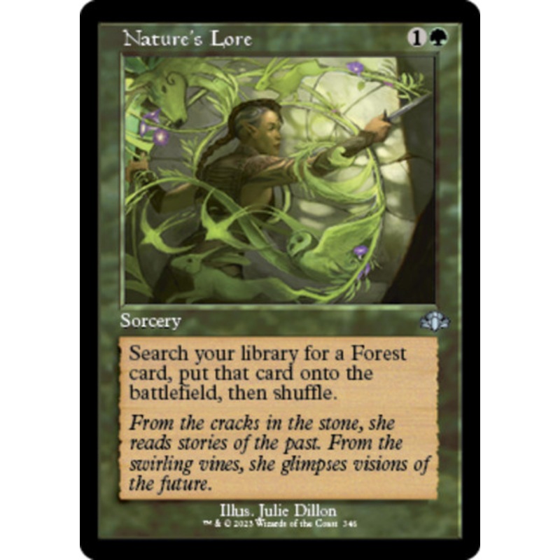 Nature’s Lore (Retro Frame) | Dominaria Remastered