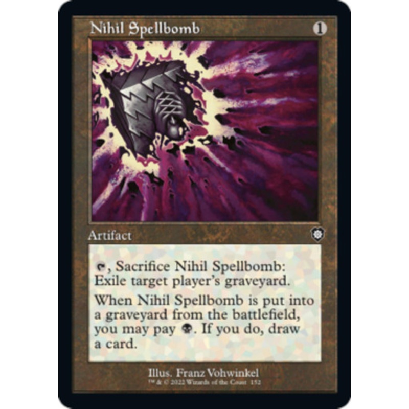 Nihil Spellbomb (Retro Frame) | The Brothers’ War Commander