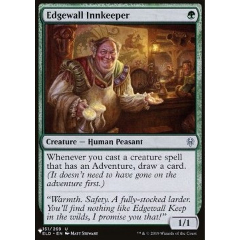 Edgewall Innkeeper (The List Reprint) | Throne of Eldraine