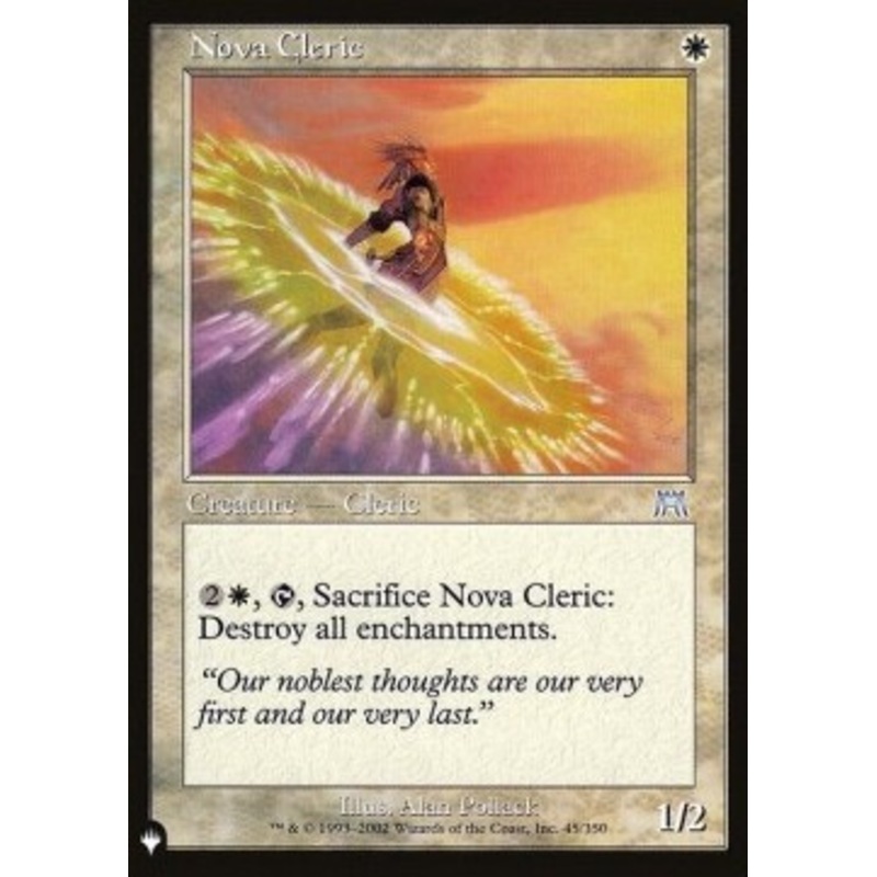 Nova Cleric (The List Reprint) | Onslaught