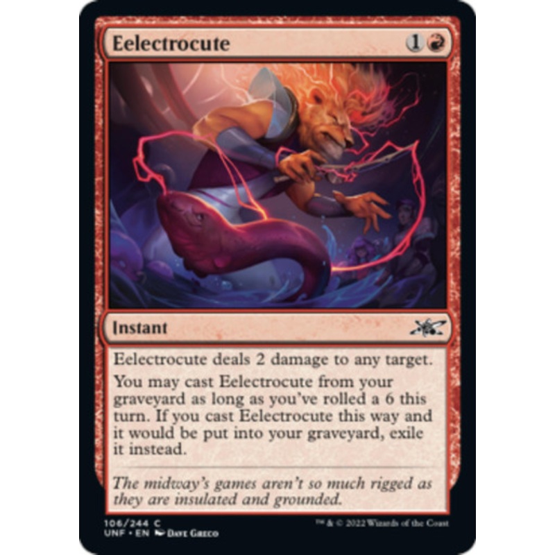 Eelectrocute (foil) | Unfinity