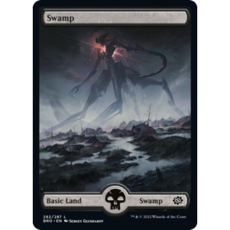 Swamp #282 (Borderless Art) | The Brothers’ War