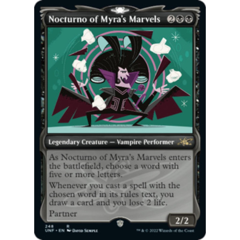 Nocturno of Myra’s Marvels (Showcase Art)