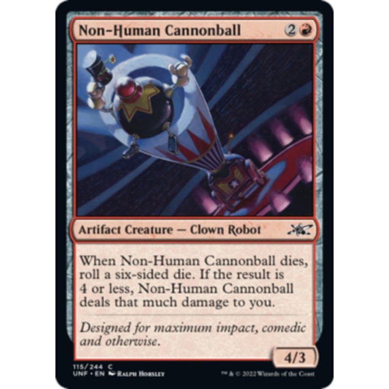 Non-Human Cannonball | Unfinity