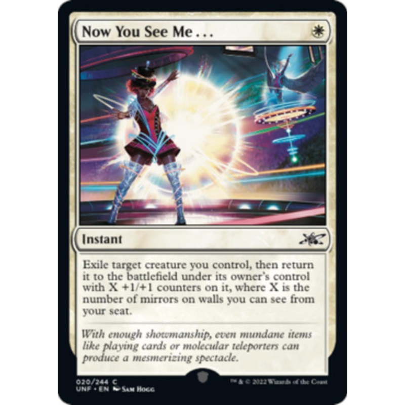 Now You See Me (foil) | Unfinity