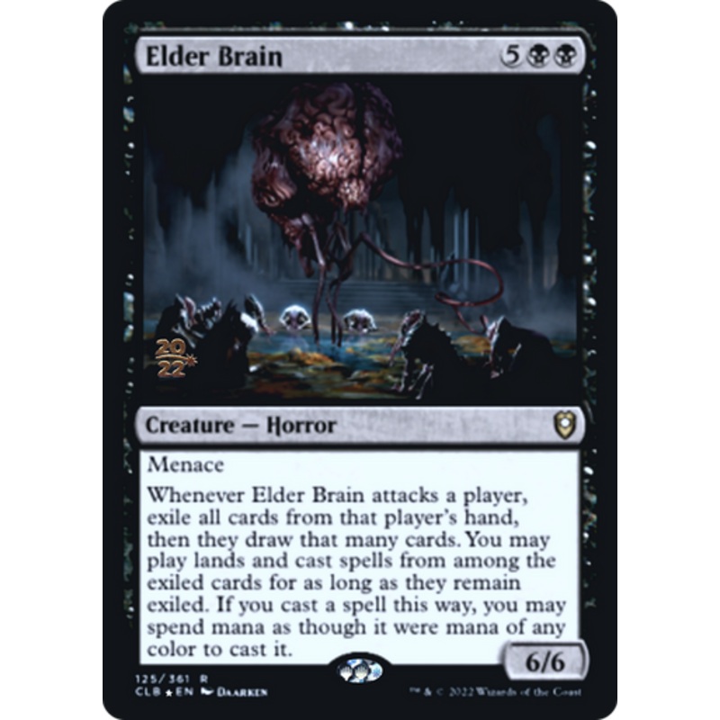Elder Brain (Prerelease foil) | Commander Legends: Battle for Baldur’s Gate