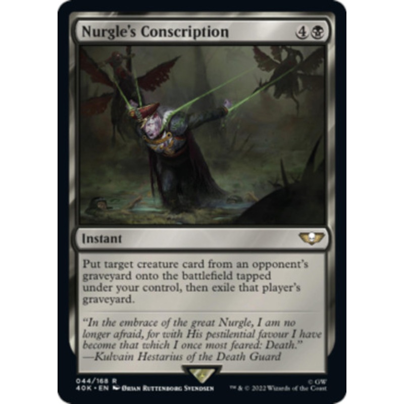 Nurgle’s Conscription | Universes Beyond: Warhammer 40000